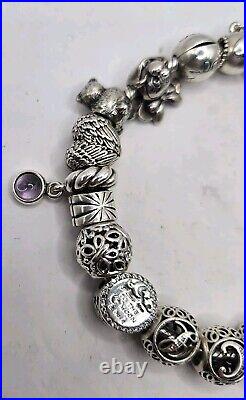 PANDORA Charm Bracelet S925 ALE 18cm 65.1g