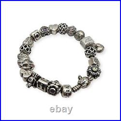 PANDORA Charm Bracelet S925 ALE 20cm 79.4g