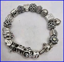 PANDORA Charm Bracelet S925 ALE 20cm 79.4g