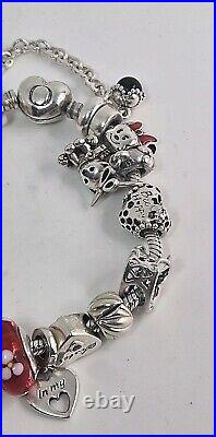 PANDORA Full Charm Bracelet S925 ALE 73.7g