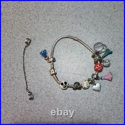 Pand0ra Charm Bracelet Disney Gift For Her With Chain