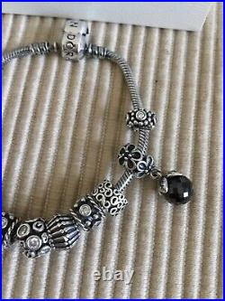 Pandora Bracelet Pandora Charms Sterling Silver All Stamped Ale 925 Exc Cond