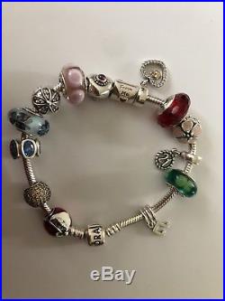 Pandora Bracelet With Charms