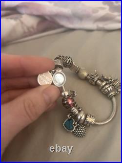 Pandora Bracelet With Charms