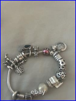 Pandora Bracelet With Charms