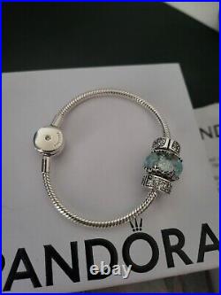 Pandora Bracelet with Charms 16cm unworn