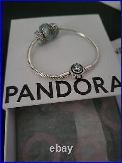 Pandora Bracelet with Charms 16cm unworn