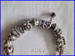 Pandora Bracelet with Charms 19cm