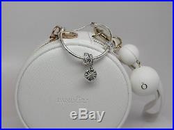 Pandora Dazzling Wishes Bracelet + 3 Charms Gift Set OSFA ALL SIZES YAY! + GIFT