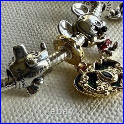 Pandora Disney Charm Bracelet 21cm Limited Edition Collectible