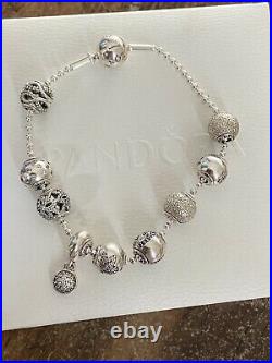 Pandora Essence Bracelet With 8 Charms