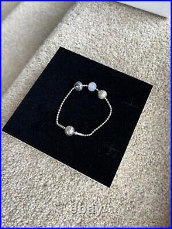 Pandora Essence Silver Bracelet with Charms