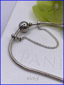 Pandora Me/Essence Bracelet with Two Silver Spacers, Heart Charm & Safety Chain