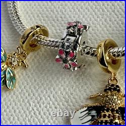 Pandora Nature Charm Bracelet, 19cm Stunning Garden-Inspired Design Pandora Nature Charm Bracelet, 19cm Stunning Garden-Inspired Design