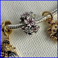 Pandora Nature Charm Bracelet, 19cm Stunning Garden-Inspired Design Pandora Nature Charm Bracelet, 19cm Stunning Garden-Inspired Design