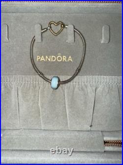 Pandora S925 Sterling Silver Bracelet 18cm with 15 Charms Pandora S925 Sterling Silver Bracelet 18cm with 15 Charms