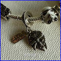 Pandora Star Wars Charm Bracelet, 20cm, Stunning Collectible Set Pandora Star Wars Charm Bracelet, 20cm, Stunning Collectible Set