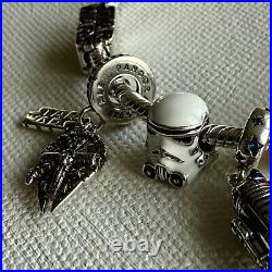 Pandora Star Wars Charm Bracelet, 20cm, Stunning Collectible Set Pandora Star Wars Charm Bracelet, 20cm, Stunning Collectible Set