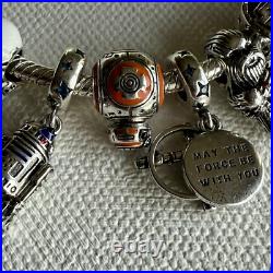 Pandora Star Wars Charm Bracelet, 20cm, Stunning Collectible Set Pandora Star Wars Charm Bracelet, 20cm, Stunning Collectible Set