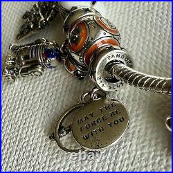 Pandora Star Wars Charm Bracelet, 20cm, Stunning Collectible Set Pandora Star Wars Charm Bracelet, 20cm, Stunning Collectible Set
