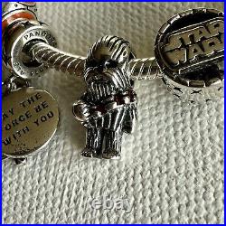 Pandora Star Wars Charm Bracelet, 20cm, Stunning Collectible Set Pandora Star Wars Charm Bracelet, 20cm, Stunning Collectible Set