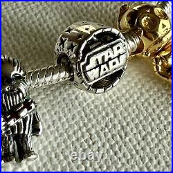 Pandora Star Wars Charm Bracelet, 20cm, Stunning Collectible Set Pandora Star Wars Charm Bracelet, 20cm, Stunning Collectible Set