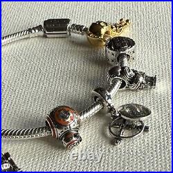 Pandora Star Wars Charm Bracelet, 20cm, Stunning Collectible Set Pandora Star Wars Charm Bracelet, 20cm, Stunning Collectible Set