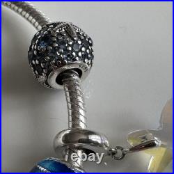 Pandora Summer Ocean Charm Bracelet Sterling Silver-19cm. Tropical Vibes Pandora Summer Ocean Charm Bracelet Sterling Silver-19cm. Tropical Vibes