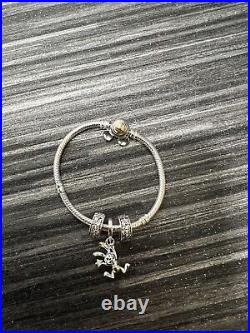 Pandora X Disney 100 bracelet & Oswald Charm Size 16