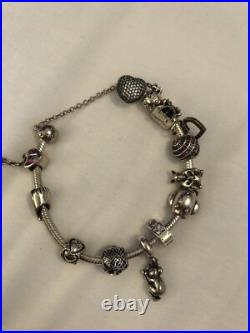 Pandora bracelet 18cm With 11 Charms Pandora bracelet 18cm With 11 Charms