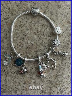 Pandora bracelet and charms