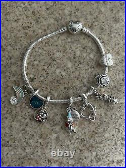 Pandora bracelet and charms