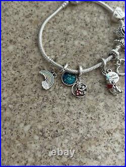 Pandora bracelet and charms