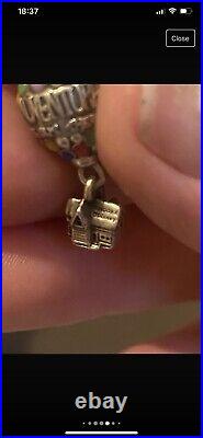 Pandora bracelet with charms