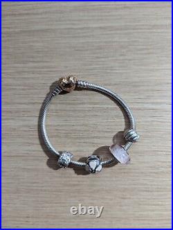 Pandora bracelet with charms 16cm