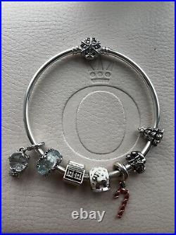 Pandora bracelet with charms 21cm