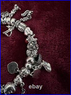 Pandora charm bracelet 20cmwith Charms