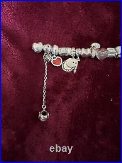 Pandora charm bracelet 20cmwith Charms