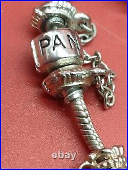 Pandora charm bracelet with charms