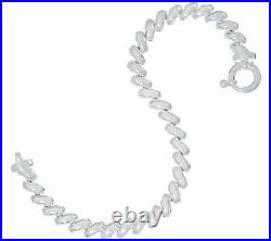 QVC UltraFine Silver Petite San Marco large Bracelet