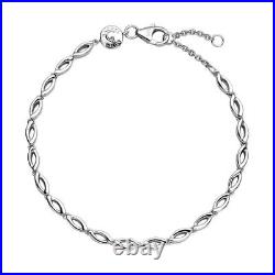 RACHEL GALLEY Silver Link Chain Bracelet 8 925 Sterling Stamped Wt. 8.4 Grams