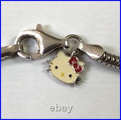 RARE KAY JEWELERS Charmed Memories Sterling HELLO KITTY 7.5 Charm Bracelet