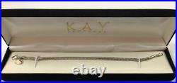 RARE KAY JEWELERS Charmed Memories Sterling HELLO KITTY 7.5 Charm Bracelet