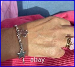 RRP £140 Fabulous TOUS charm bracelet 925 sterling silver genuine