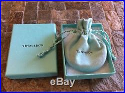 Rare 2003 Tiffany & Co Roman Numeral (5) Charms Silver Bracelet (100% Authentic)