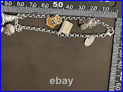 Rare WB Harry Potter Charm Bracelet. 925 Sterling Silver