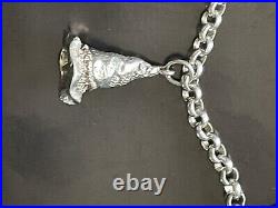 Rare WB Harry Potter Charm Bracelet. 925 Sterling Silver