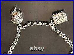 Rare WB Harry Potter Charm Bracelet. 925 Sterling Silver