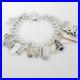 Silver-Charm-Bracelet-925-Sterling-Silver-with-Charms-Hallmarked-Used-New-Box-01-in