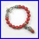 Silver-Crown-Charm-withGreen-CZ-10mm-Red-Natural-Coral-Beaded-Bracelet-20-Onyx-01-vtl